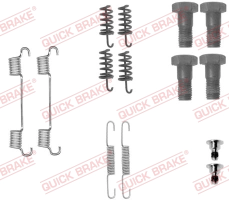 Accessory Kit, parking brake shoes